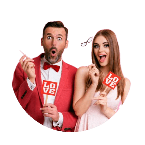 Laza társaság selfie géppel