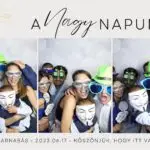 Kreatív és vicces selfie fotók esküvőn a Hunor Hotelben