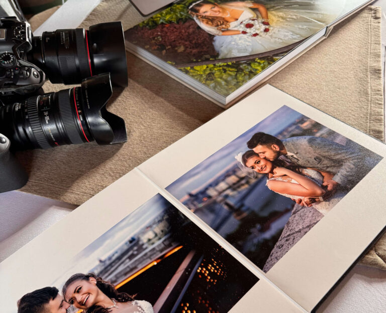 Esküvői fotós portfólió album az Inárcsi Levendulás nyílt napján, kreatív képekkel és ötletekkel.