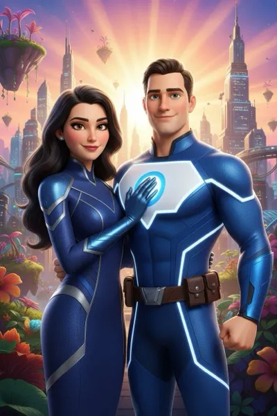 Diynex Pixar stílusú AI generált portré