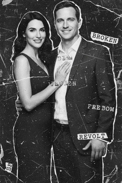 AI-generált portré egy mosolygó párról a 90-es évek grunge stílusában. Sötét, szemcsés textúra, kopottas kockás ingek, kócos haj és elmosódott fények jellemzik a lázadó, alternatív hangulatú képet.