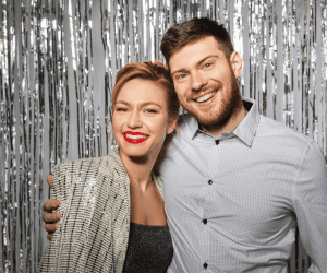 Modern selfie gép tükör fotóbox eseményekhez